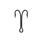 Крючок-двойник Lineaeffe KAPTURA Black Nickel 1шт